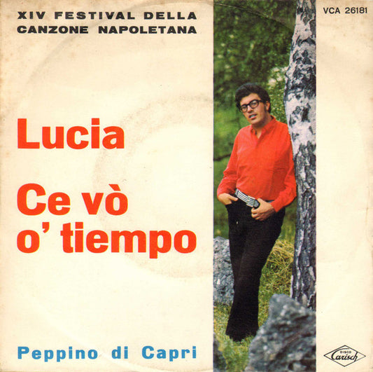 Peppino Di Capri E I Suoi Rockers : Lucia / Ce Vo' Tiempo (7")