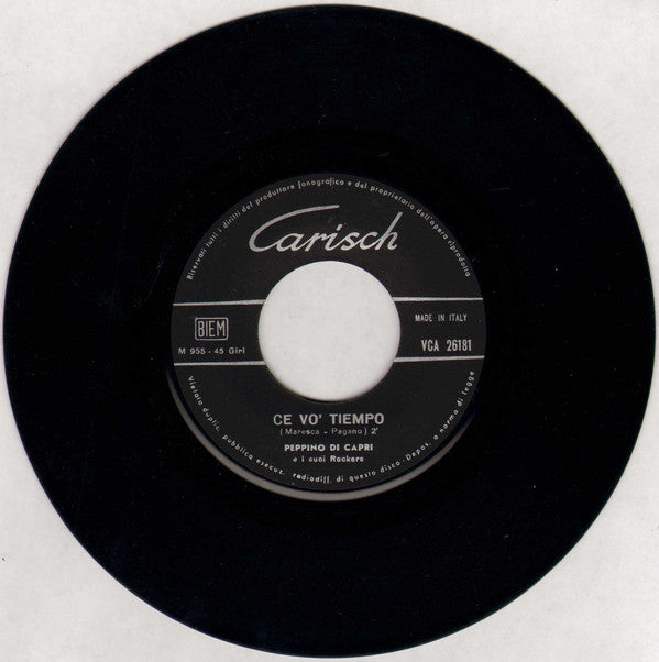 Peppino Di Capri E I Suoi Rockers : Lucia / Ce Vo' Tiempo (7")