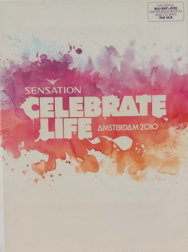 Various : Sensation - Celebrate Life - Amsterdam 2010 (Blu-ray + DVD + CD, The)