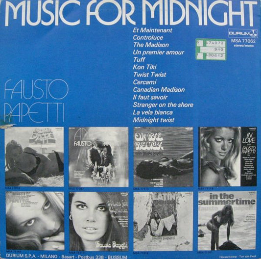 Fausto Papetti : Music For Midnight (LP, Album)
