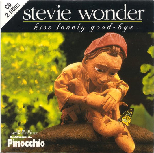 Stevie Wonder : Kiss Lonely Good-Bye (CD, Single)