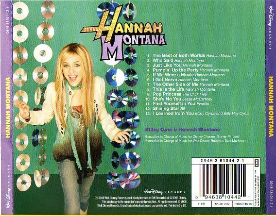Hannah Montana : Hannah Montana (CD, Album)