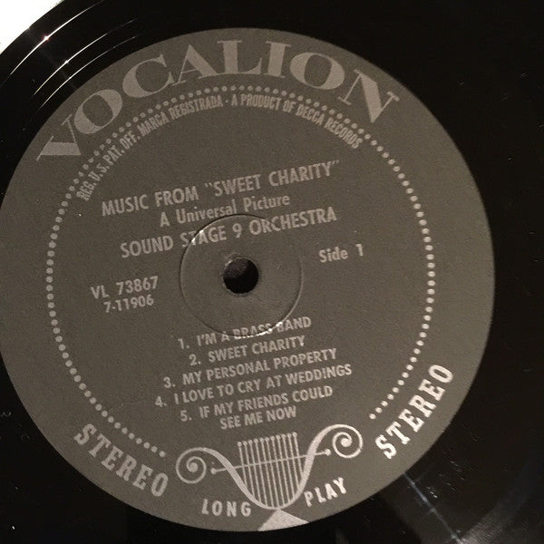 Sound Stage 9 Orchestra : Music From "Sweet Charity" (LP)