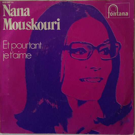 Nana Mouskouri : Dans Le Soleil Et Dans Le Vent (7", Single)