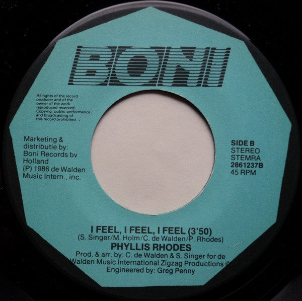 Phyllis Rhodes : End Of Forever (7")