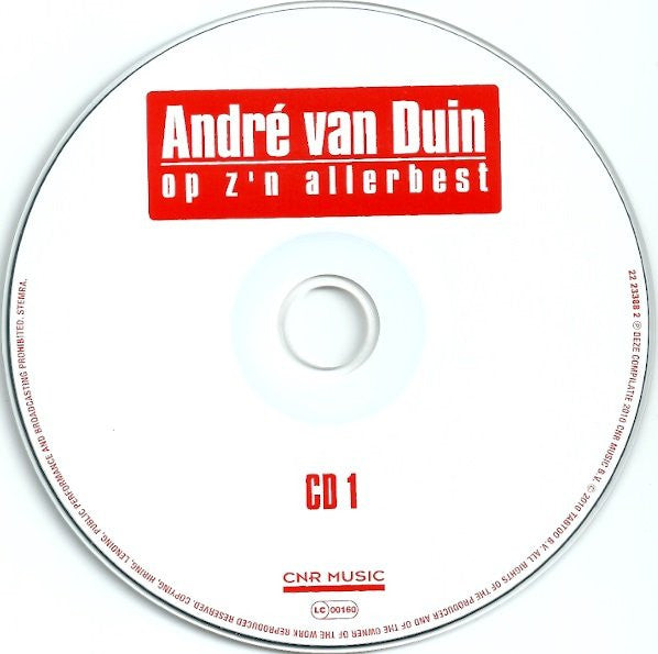 André van Duin : Op Z'n Allerbest (4xCD, Comp)