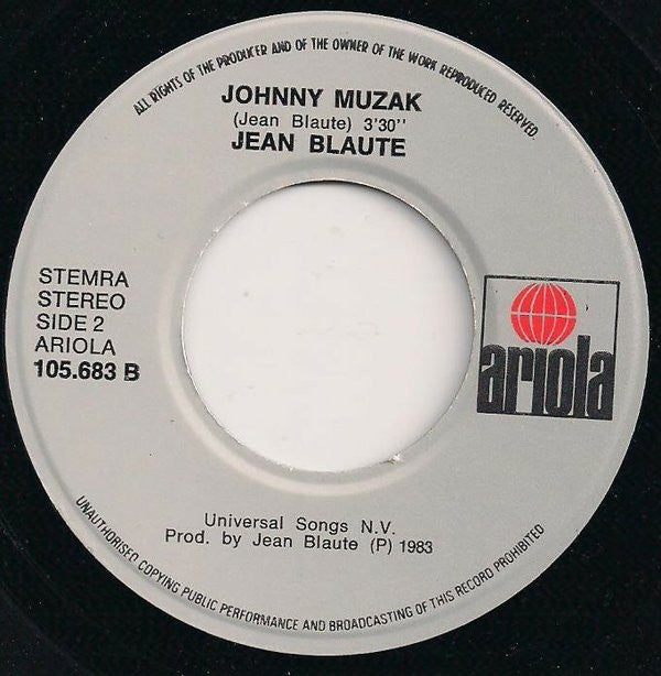 Jean Blaute : Bananen (7", Single)