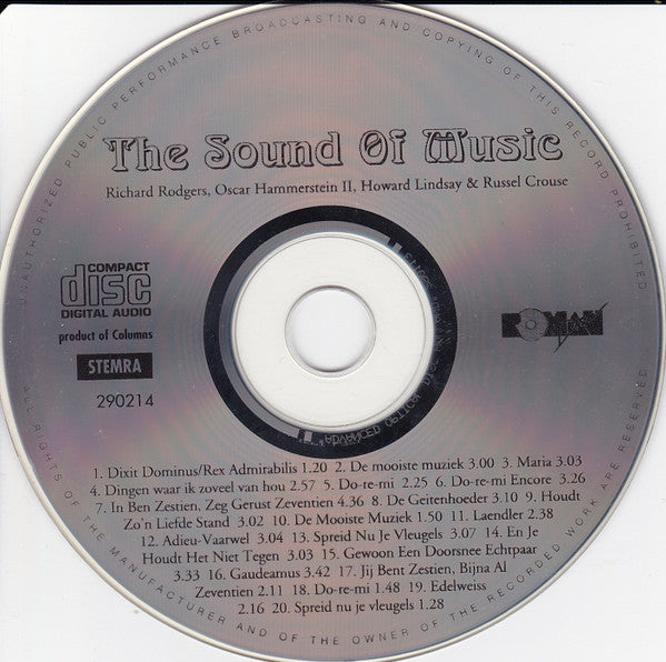Orkest Koninklijk Ballet Van Vlaanderen : The Sound Of Music - Nederlandse Uitvoering (CD, Album)