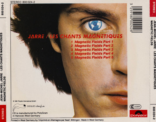 Jean-Michel Jarre : Magnetic Fields (CD, Album, RE, Red)
