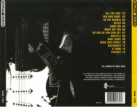 Nuff Said : Nuff Said (CD, Album)