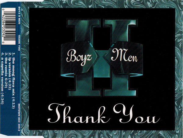 Boyz II Men : Thank You (CD, Maxi)