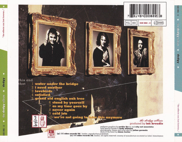 Dodgy : The Dodgy Album (CD, Album, RP)