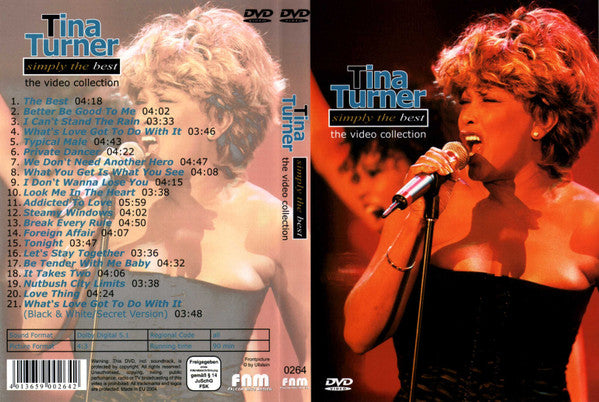 Tina Turner : Simply The Best - The Video Collection (DVD-V, Comp)