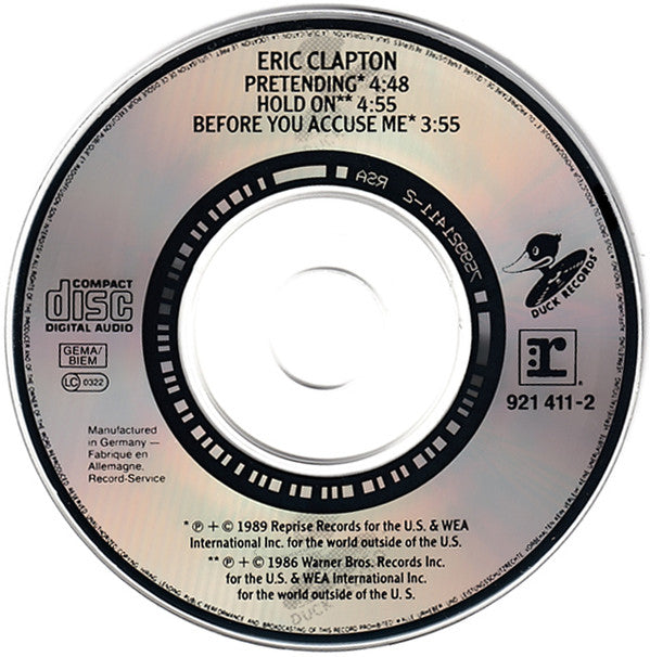Eric Clapton : Pretending (CD, Mini)