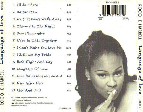 Rocq-e Harrell : Language Of Love (CD, Album)