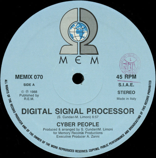 Cyber People : Digital Signal Processor (12")