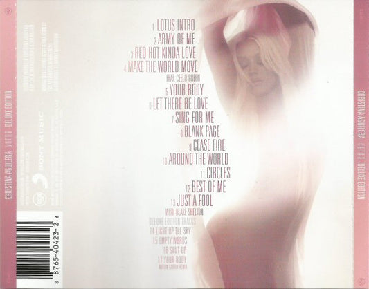 Christina Aguilera : Lotus (CD, Album, Dlx)