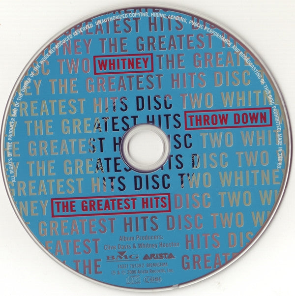 Whitney Houston : The Greatest Hits (2xCD, Comp)