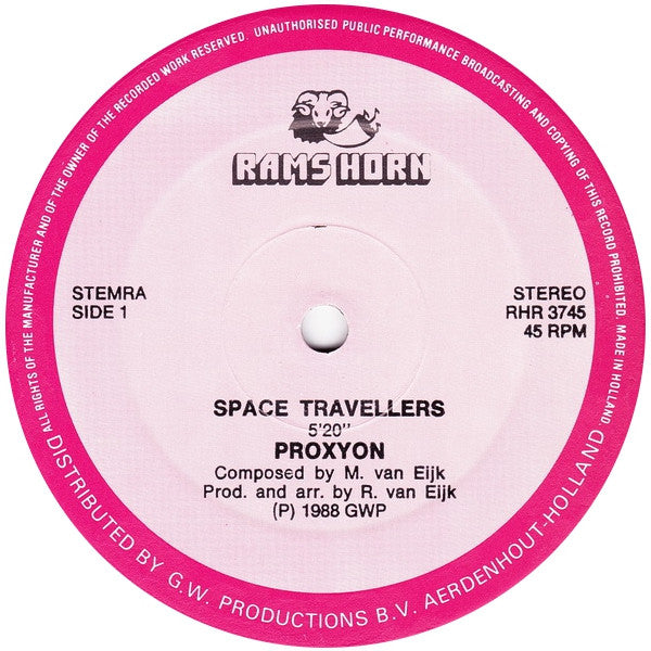 Proxyon : Space Travellers (12")