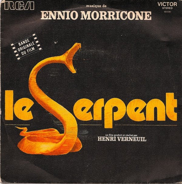 Ennio Morricone :  Le Serpent (7", Single)