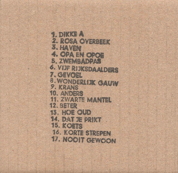 De Kift, Kiki Heessels, Frank Groothof : Kees De Jongen (CD, Album, Car)