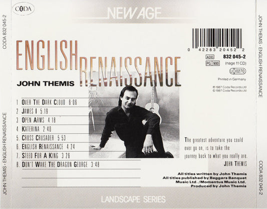 John Themis : English Renaissance (CD, Album)