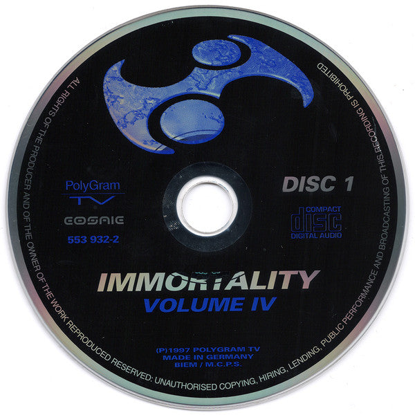 Various : Immortality Volume IV (2xCD, Mixed)