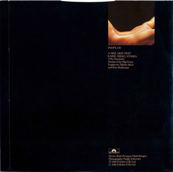 The Passions : Skin Deep (12", Single)