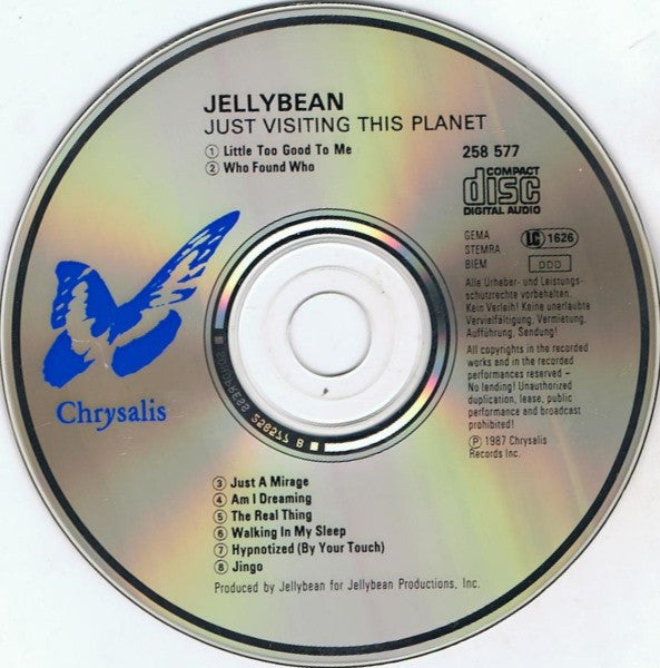 John "Jellybean" Benitez : Just Visiting This Planet (CD, Album)