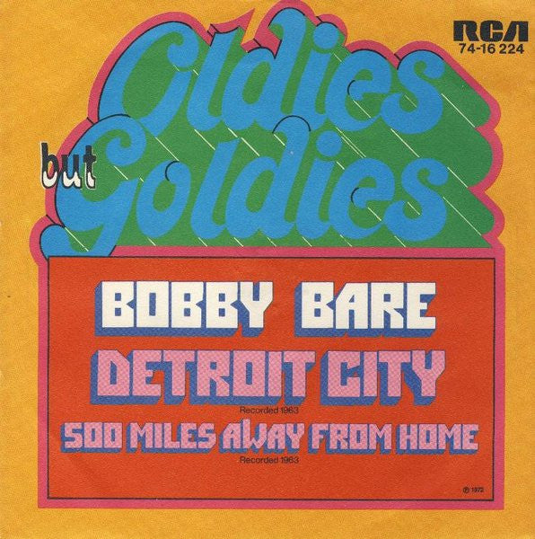 Bobby Bare : Detroit City (7", Single)