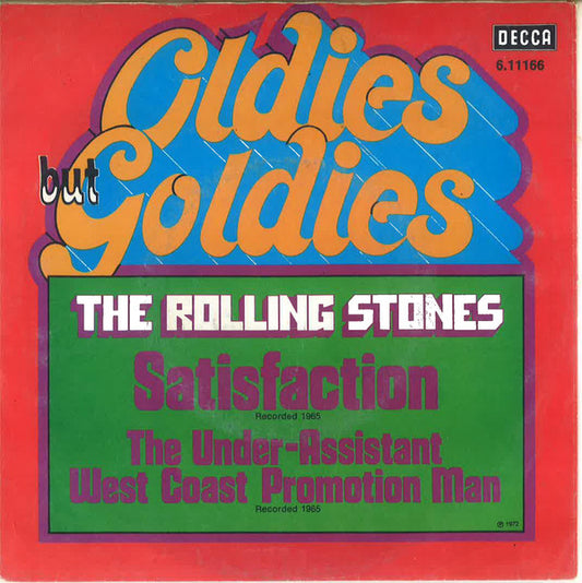 The Rolling Stones : Satisfaction (7", Single, Mono, RE)