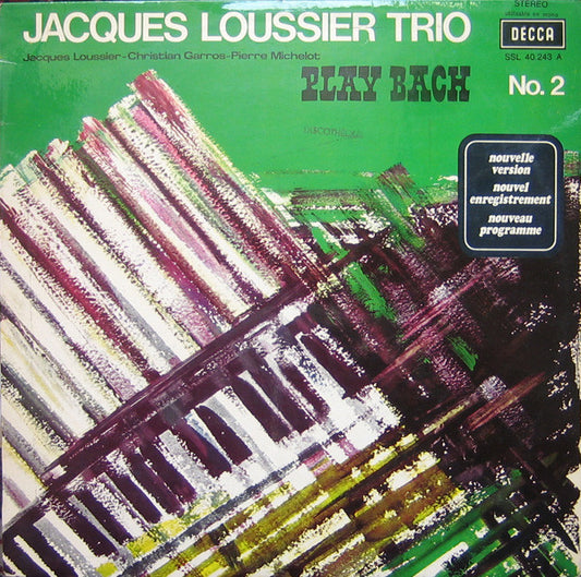 Jacques Loussier Trio : Play Bach No. 2 (CD, Album)