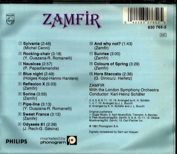 Gheorghe Zamfir, London Symphony Orchestra : Rocking-Chair (CD, Album, RE, RM)