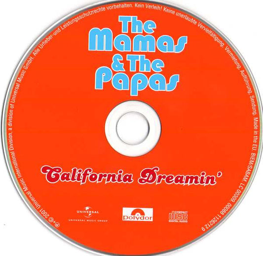 The Mamas & The Papas : California Dreamin' (CD, Comp, RP)