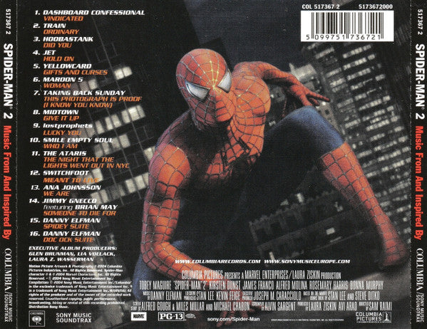 Various : Spider-Man 2 (Music From And Inspired By) (CD, Comp)