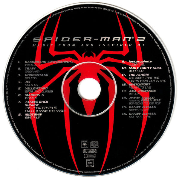 Various : Spider-Man 2 (Music From And Inspired By) (CD, Comp)