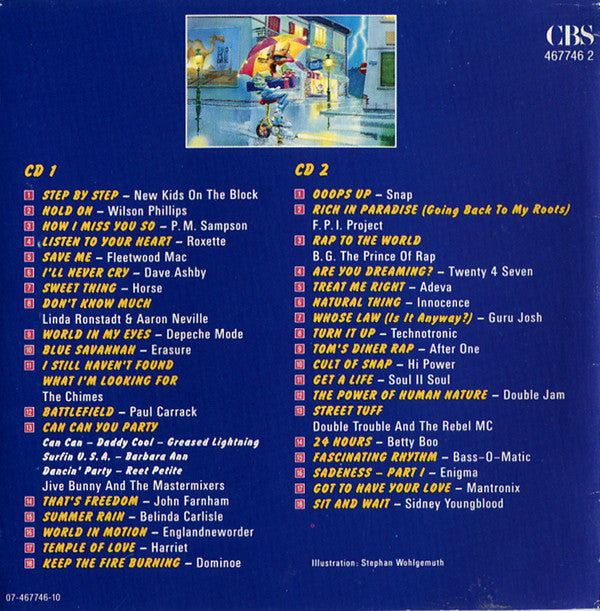 Various : Larry Präsentiert: Hit Tornado '90/'91 (2xCD, Comp)
