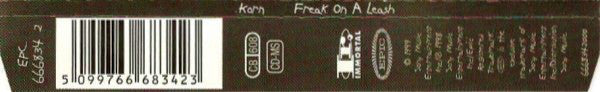 Korn : Freak On A Leash (CD, Maxi)