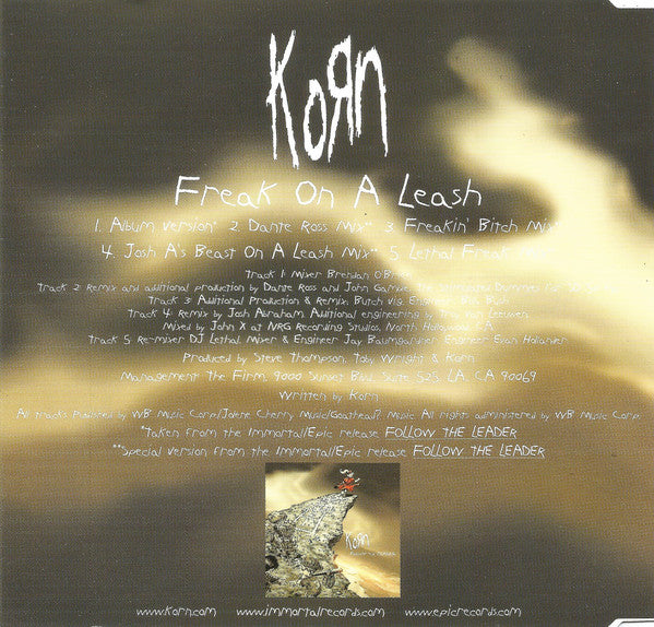 Korn : Freak On A Leash (CD, Maxi)