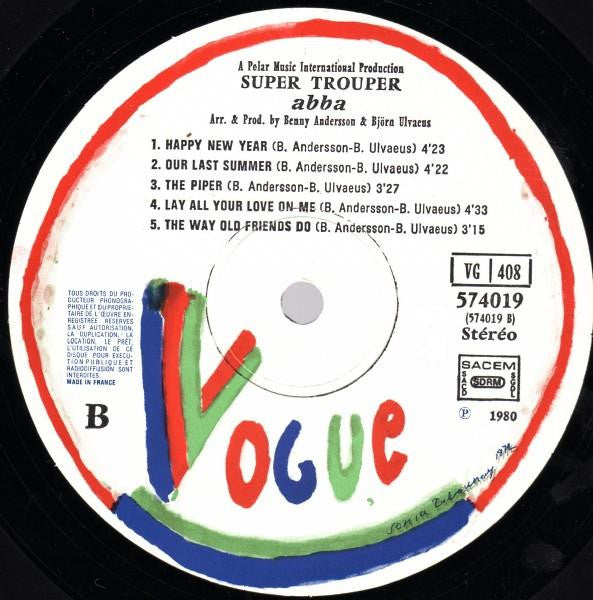 ABBA : Super Trouper (LP, Album)