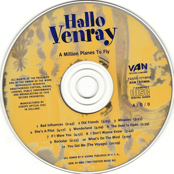 Hallo Venray : A Million Planes To Fly (CD, Album + CD, MiniAlbum, RE + Ltd)