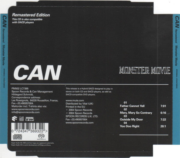 Can : Monster Movie (SACD, Hybrid, Album, RE, RM)