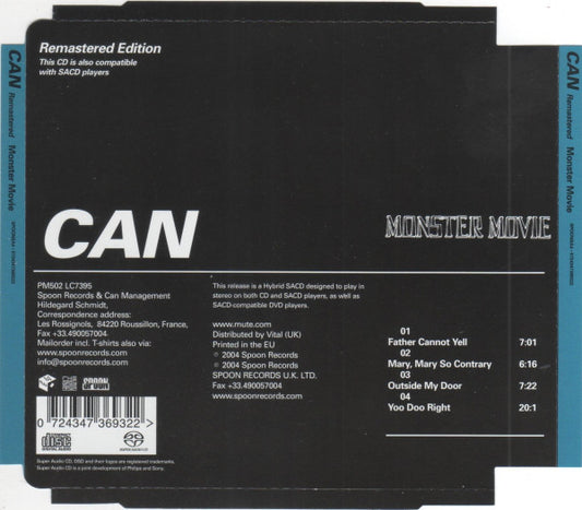 Can : Monster Movie (SACD, Hybrid, Album, RE, RM)