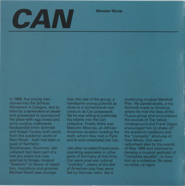 Can : Monster Movie (SACD, Hybrid, Album, RE, RM)