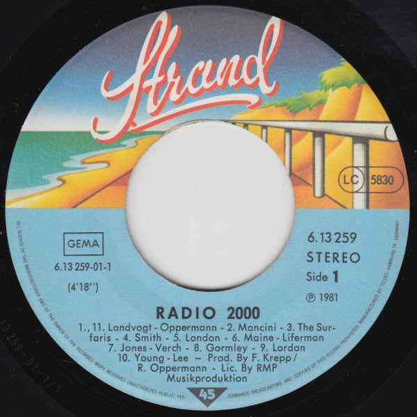 Radio 2000 : Radio 2000 (Medley) (7", Single)