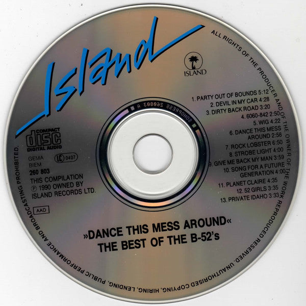 The B-52's : The Best Of The B-52's - Dance This Mess Around (CD, Comp)