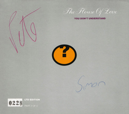 The House Of Love : You Don't Understand (CD, EP, Ltd, Num, Dig)