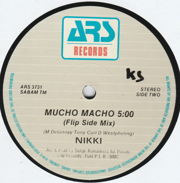 Nikki : Mucho Macho (12")