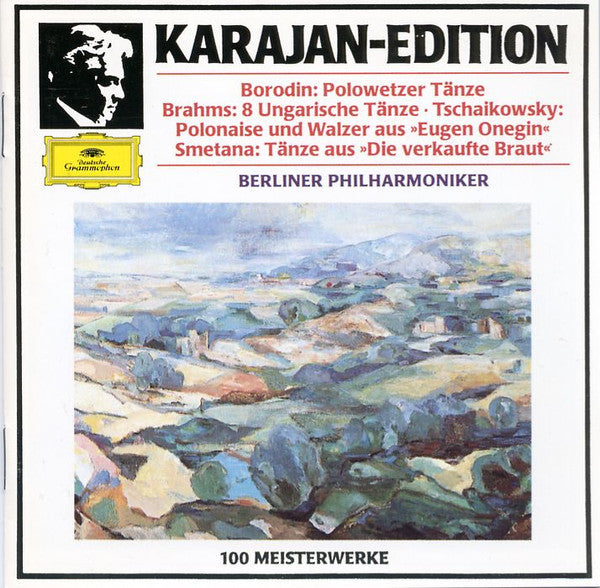 Johannes Brahms · Alexander Borodin · Pyotr Ilyich Tchaikovsky · Bedřich Smetana - Herbert von Karajan, Berliner Philharmoniker : Borodin: Polowetzer Tänze · Brahms: 8 Ungarische Tänze · Tschaikowsky: Polonaise Und Walzer Aus »Eugen Onegin« · Smetana: Tänze Aus »Die Verkaufte Braut« (CD, Comp, RM)