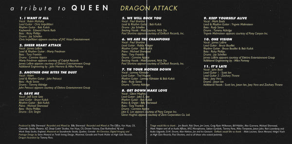 Various : A Tribute To Queen: Dragon Attack (CD)